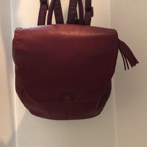 The sak leather tote/backpack.